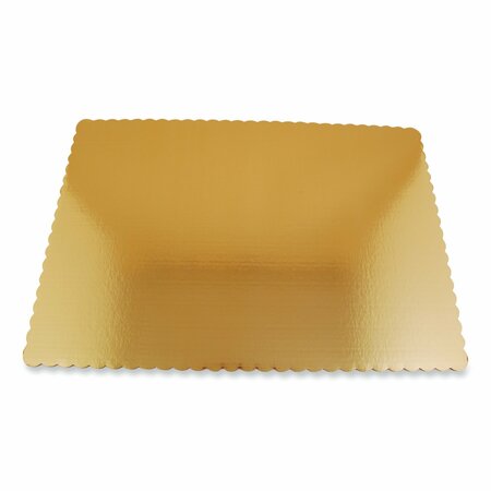 SCT Gold Cake Pads, 25.5 x 17.5, Gold, Paper, 25PK SCH 1670